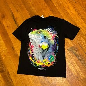 Riviera Maya Black Iguana T-Shirt